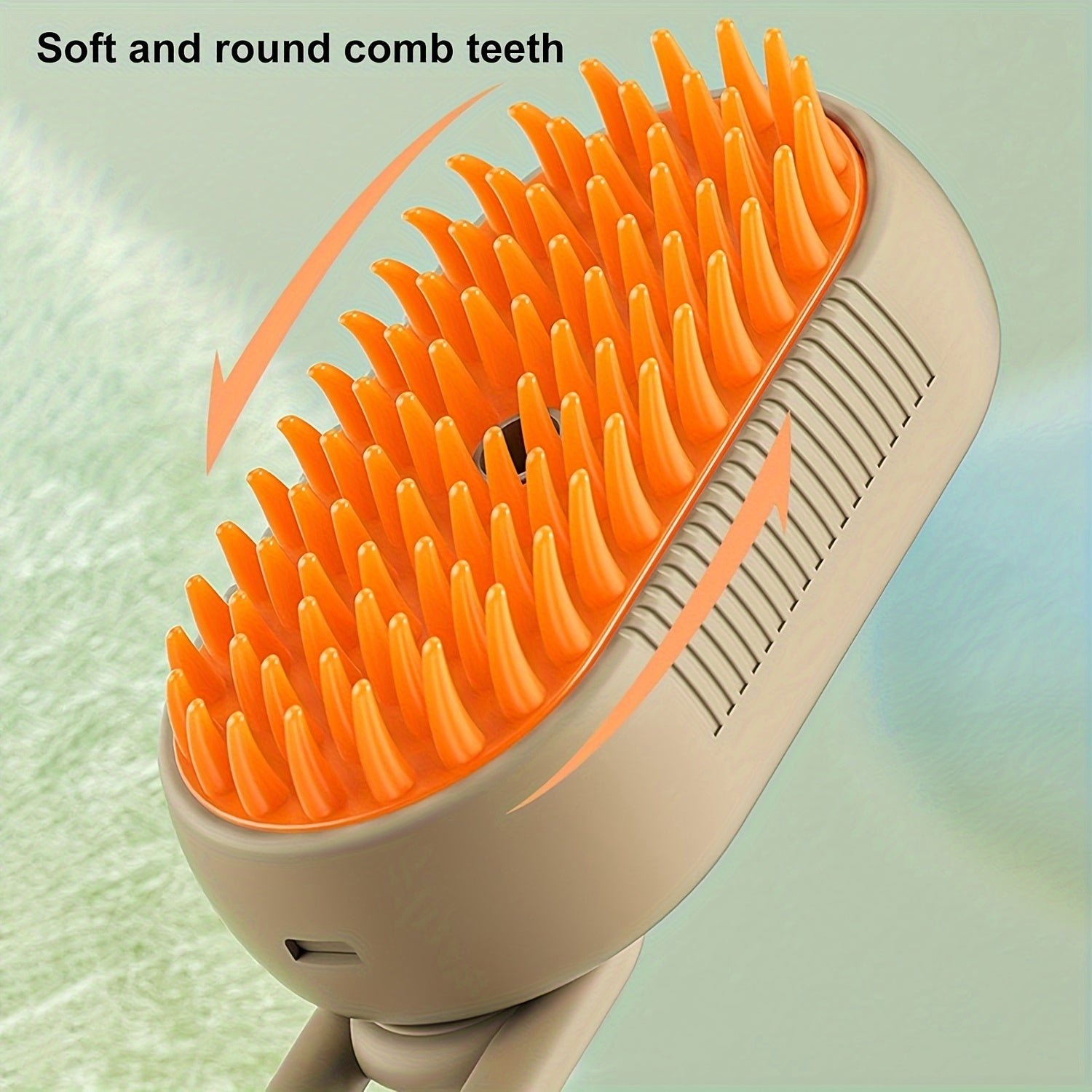 Cat Brush 3 In 1 Cat Steamy Brush, Steam Rubber Comb, Self Cleaning Steam Cat Brush