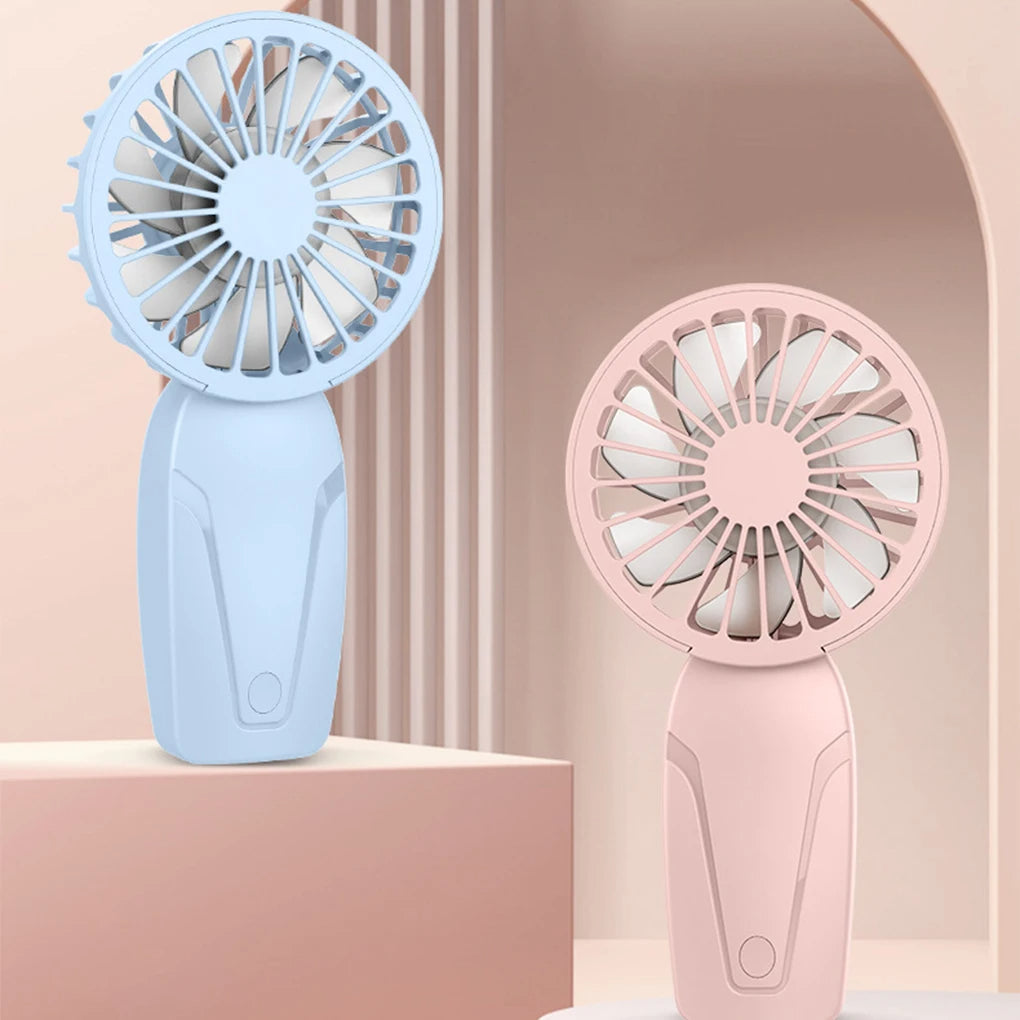 Noise Free Rechargeable Mini Fan For Silent Cooling Experience Lightweight Portable Fan,